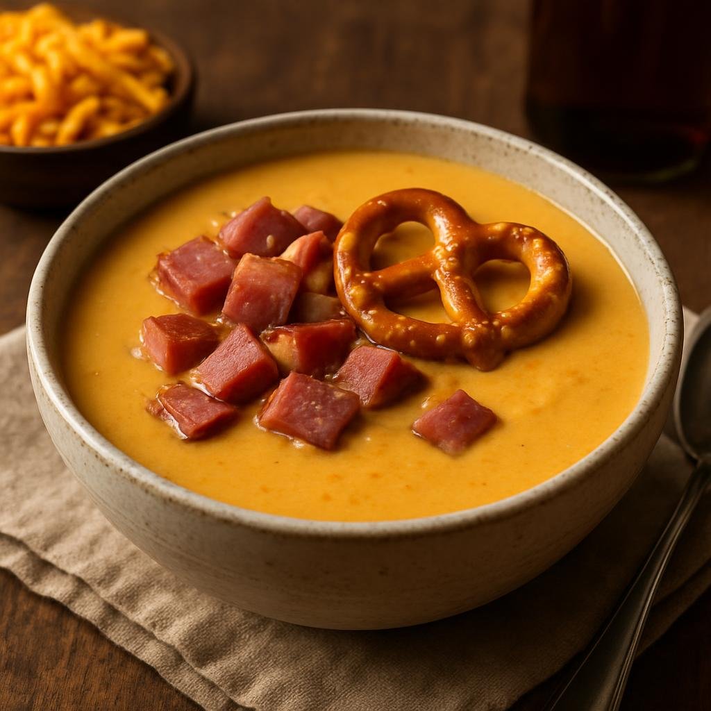 Entree: United States – Kentucky (Appalachian and Southern United States) – Kentucky Beer Cheese Soup recipe