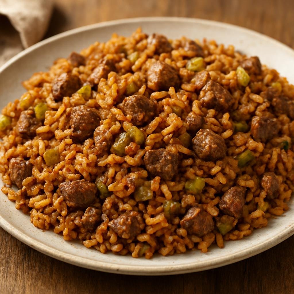 Side Dish: United States – Cajun and Creole Louisiana – Dirty Rice recipe