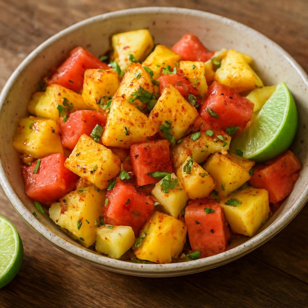 Salad: Mexico – Tabasco (Gulf Coast Mexico) – Ensalada de Frutas Tropicales (Tropical Fruit Salad) recipe
