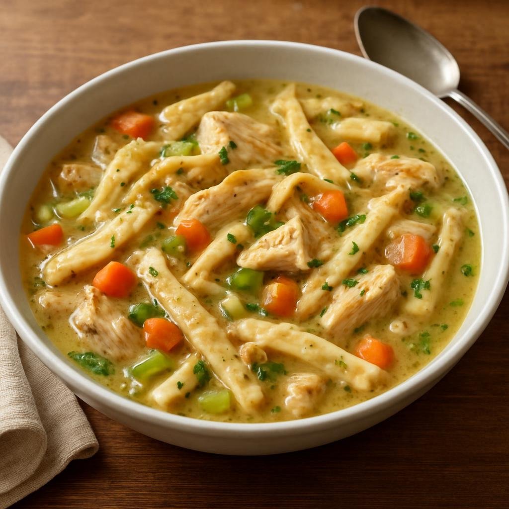 Entree: United States – Mississippi, Southern United States – Chicken and Dumplings recipe
