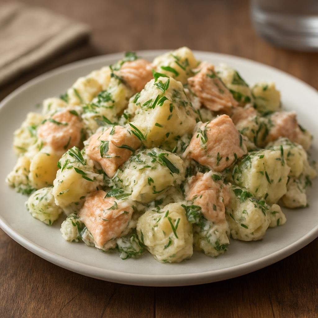 Salad: Canada – Nunavut (Northern Canada) – Inuit Potato Salad recipe