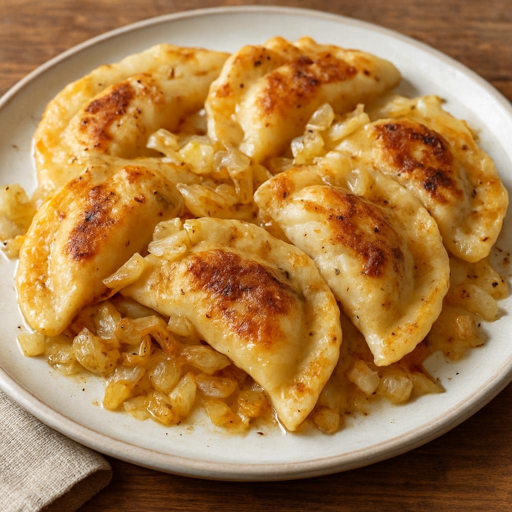 Side Dish: United States – Great Lakes United States (Ohio) – Cleveland-style Potato Pierogi recipe