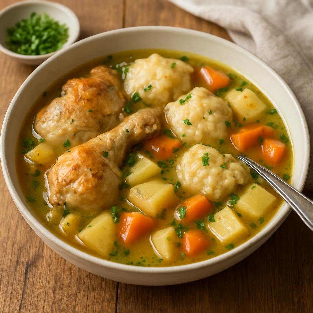 Entree: Canada – Prince Edward Island, Atlantic Canada – Acadian Fricot recipe