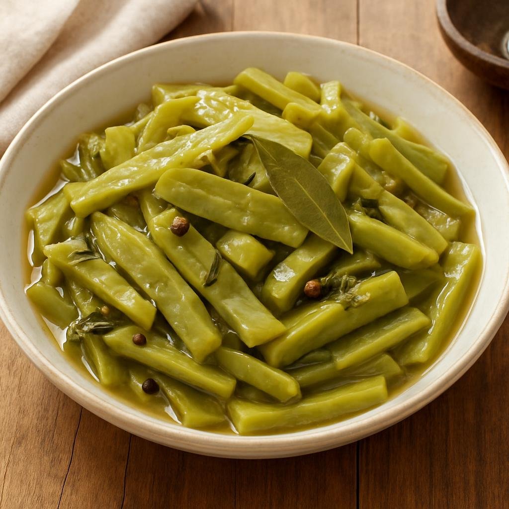 Side Dish: Mexico – Bajio, Queretaro – Nopalitos en Escabeche (Pickled Nopales) recipe