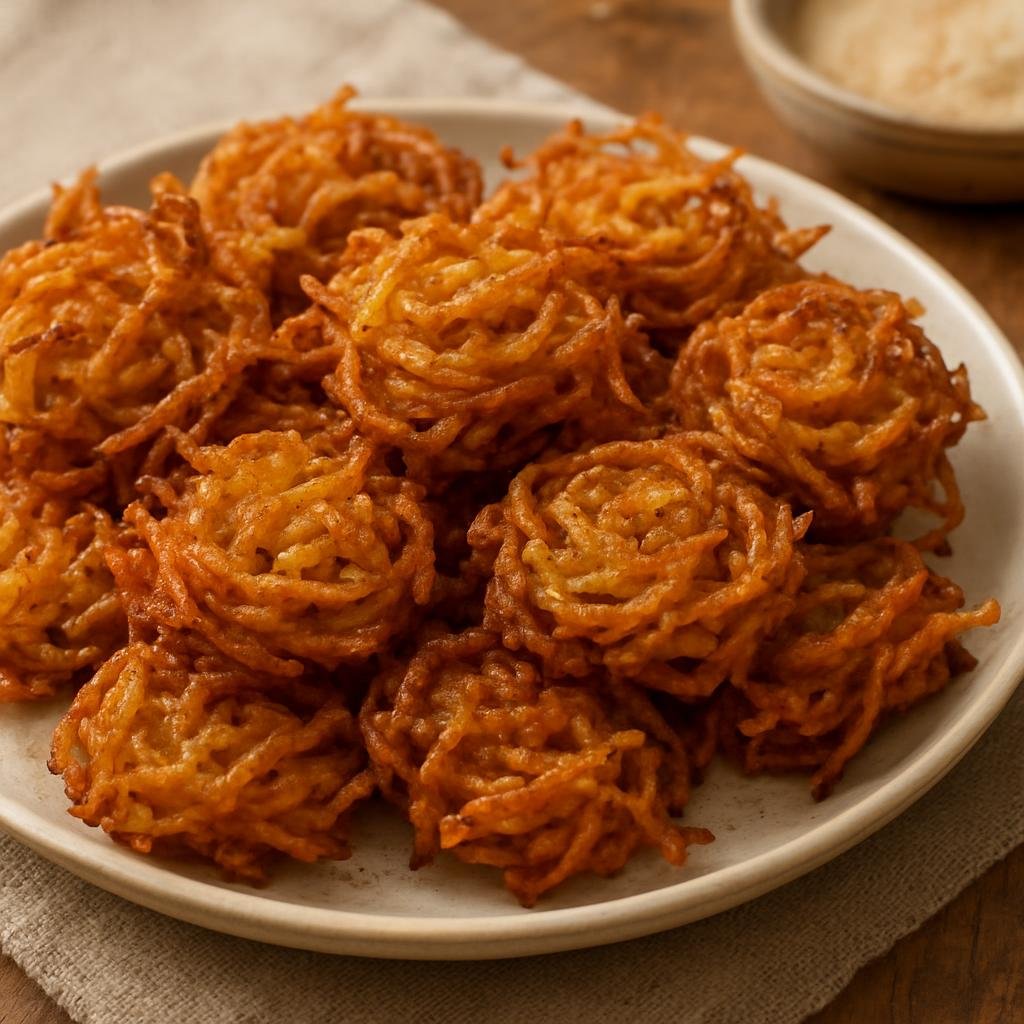 Side Dish: United States – Puerto Rico – Aranitas (Little Spiders) recipe
