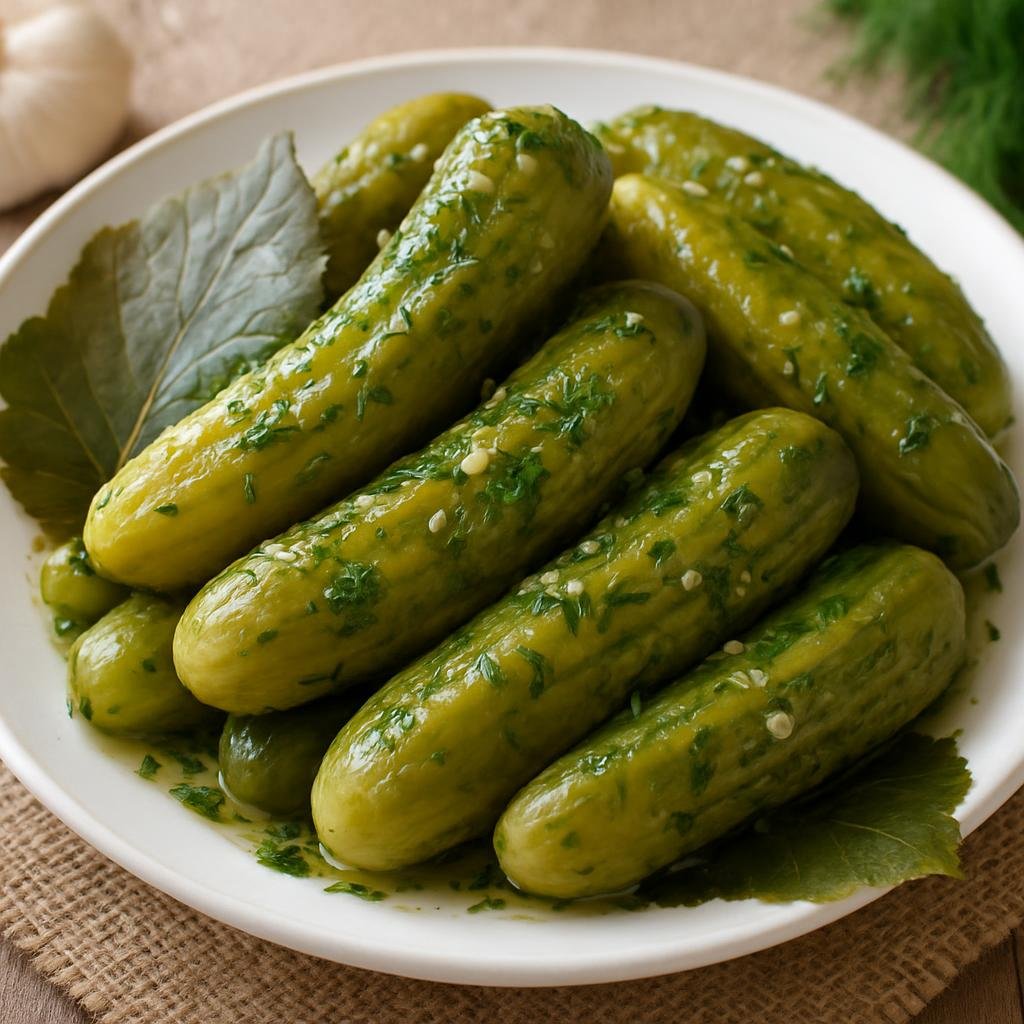 Appetizer: United States – Mid-Atlantic United States (New York) – New York Deli Pickles recipe