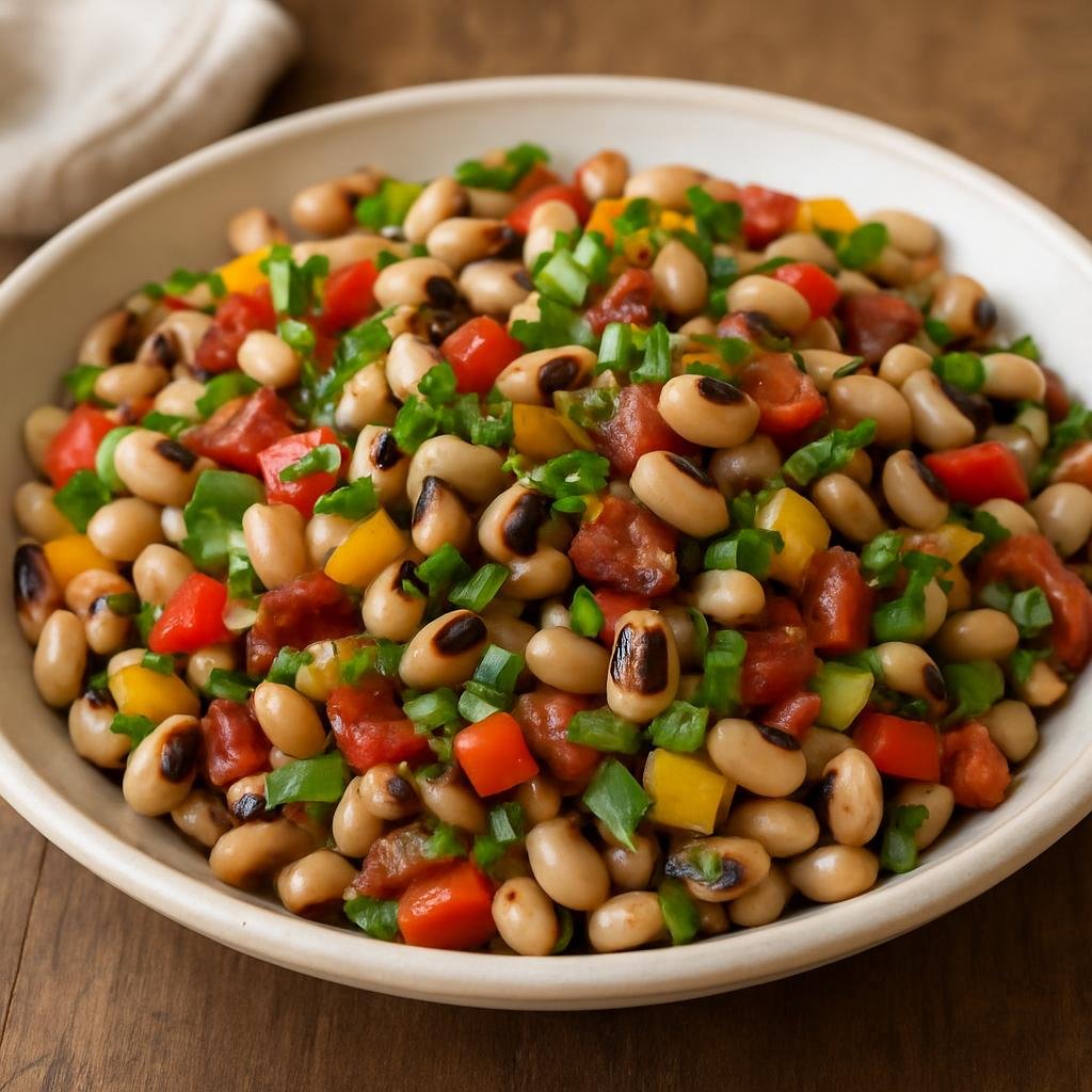 Salad: United States – Georgia, Southern United States – Black-Eyed Pea Salad recipe