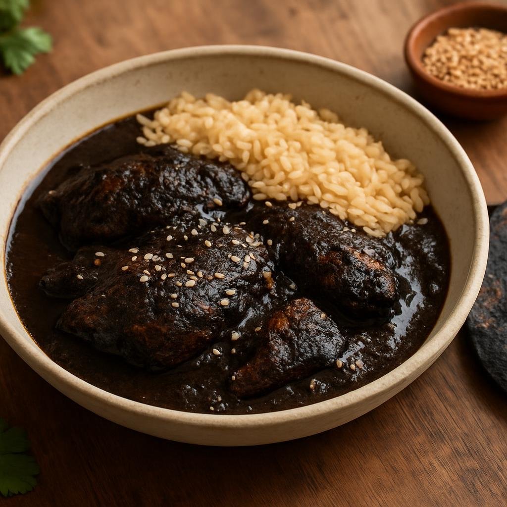 Entree: Mexico – Oaxaca – Chichilo (Smoky Oaxacan Mole) recipe