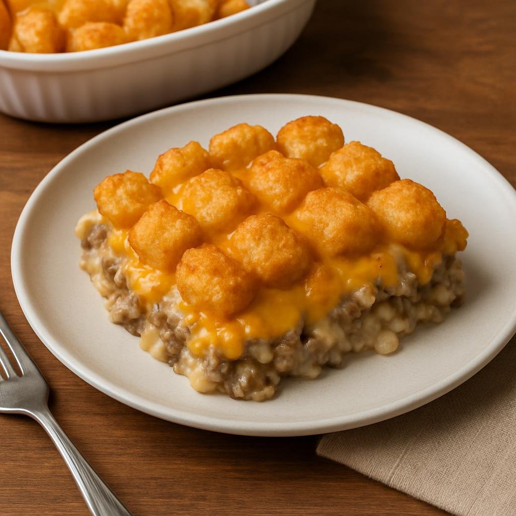 Entree: United States – Upper Midwest (Wisconsin) – Wisconsin Hotdish recipe