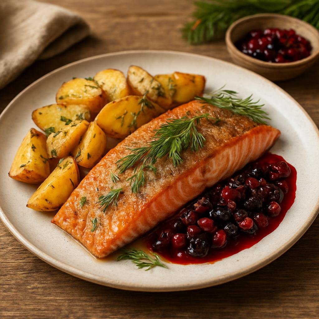 Entree: Canada – Yukon – Yukon Arctic Char recipe