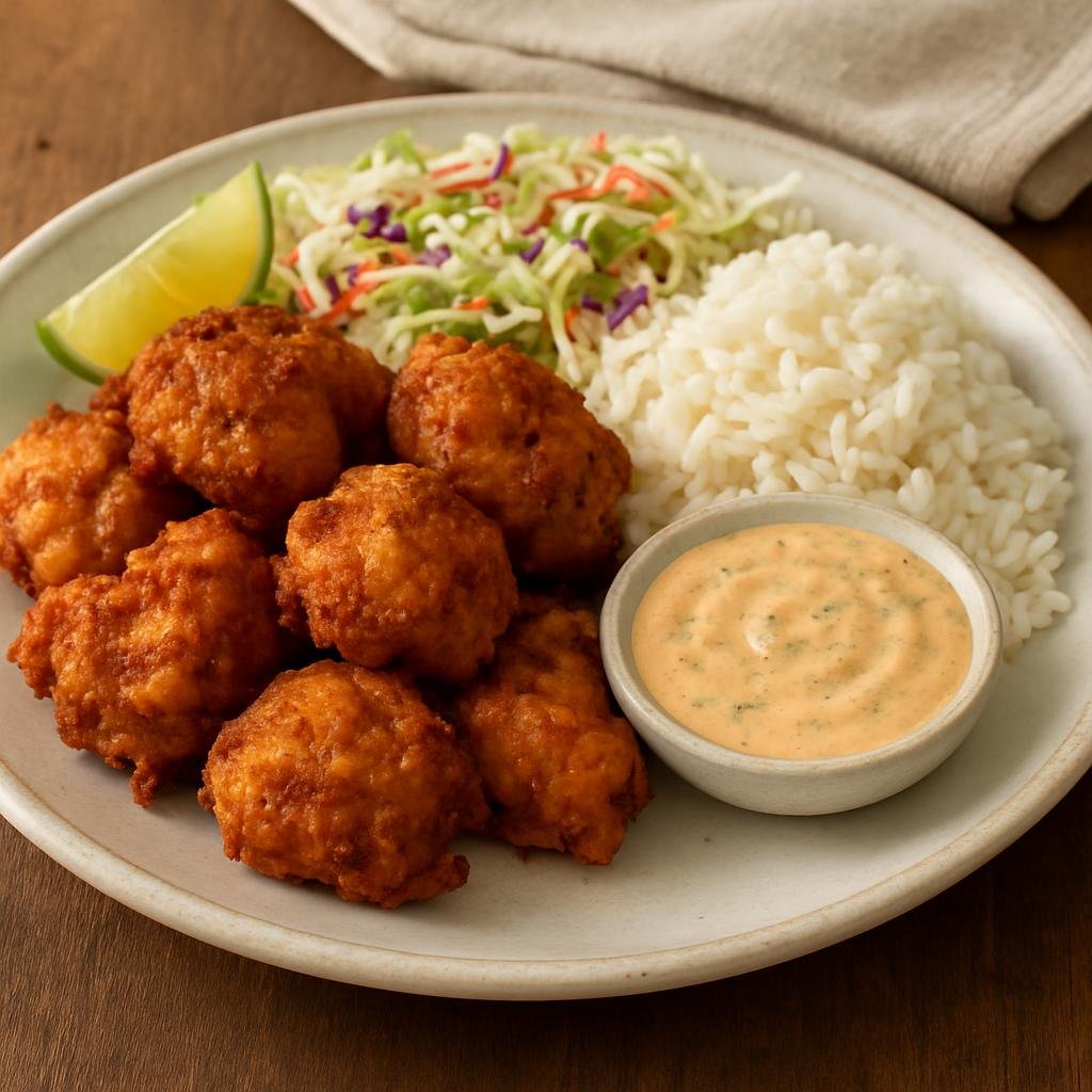 Entree: United States – Florida; Southern United States – Conch Fritters recipe