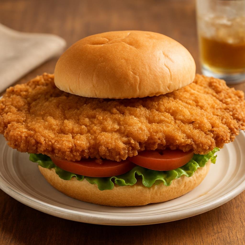 Entree: United States – Kansas – Pork Tenderloin Sandwich recipe