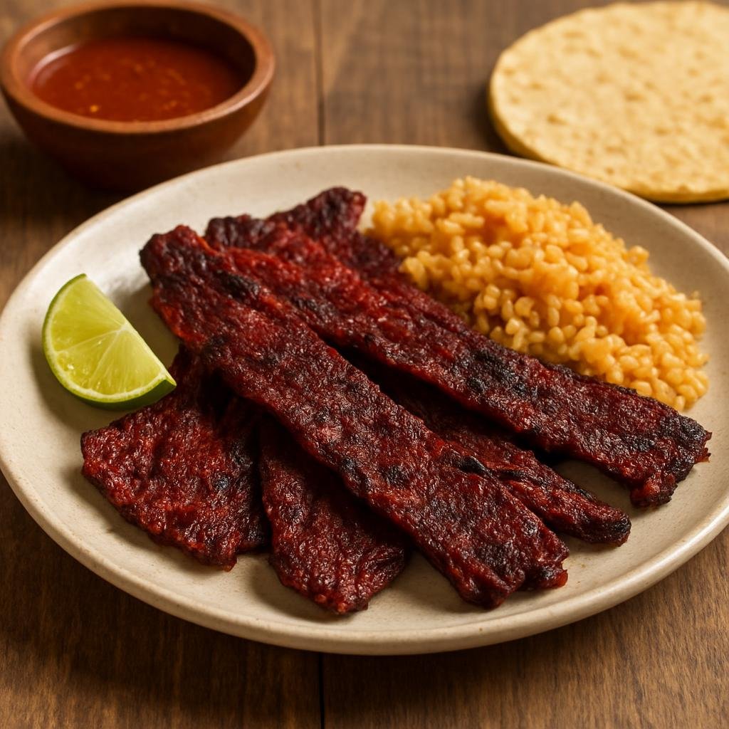 Entree: Mexico – Oaxaca – Tasajo (Cured Grilled Beef) recipe