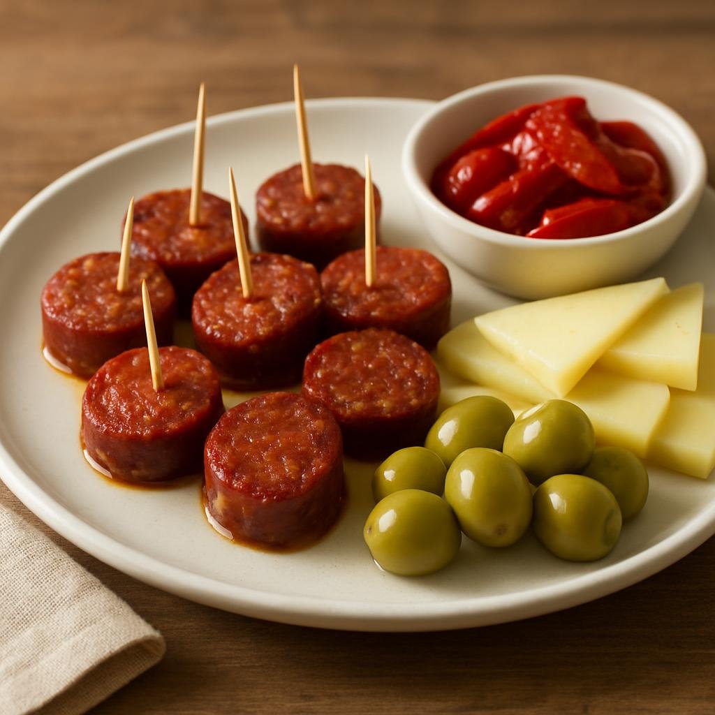 Appetizer: United States – Nevada, Southwestern United States – Nevada Basque Chorizo Bites recipe