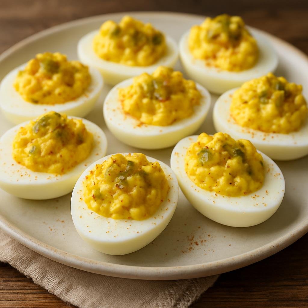 Appetizer: United States – West Virginia, Appalachian United States – West Virginia Deviled Eggs recipe