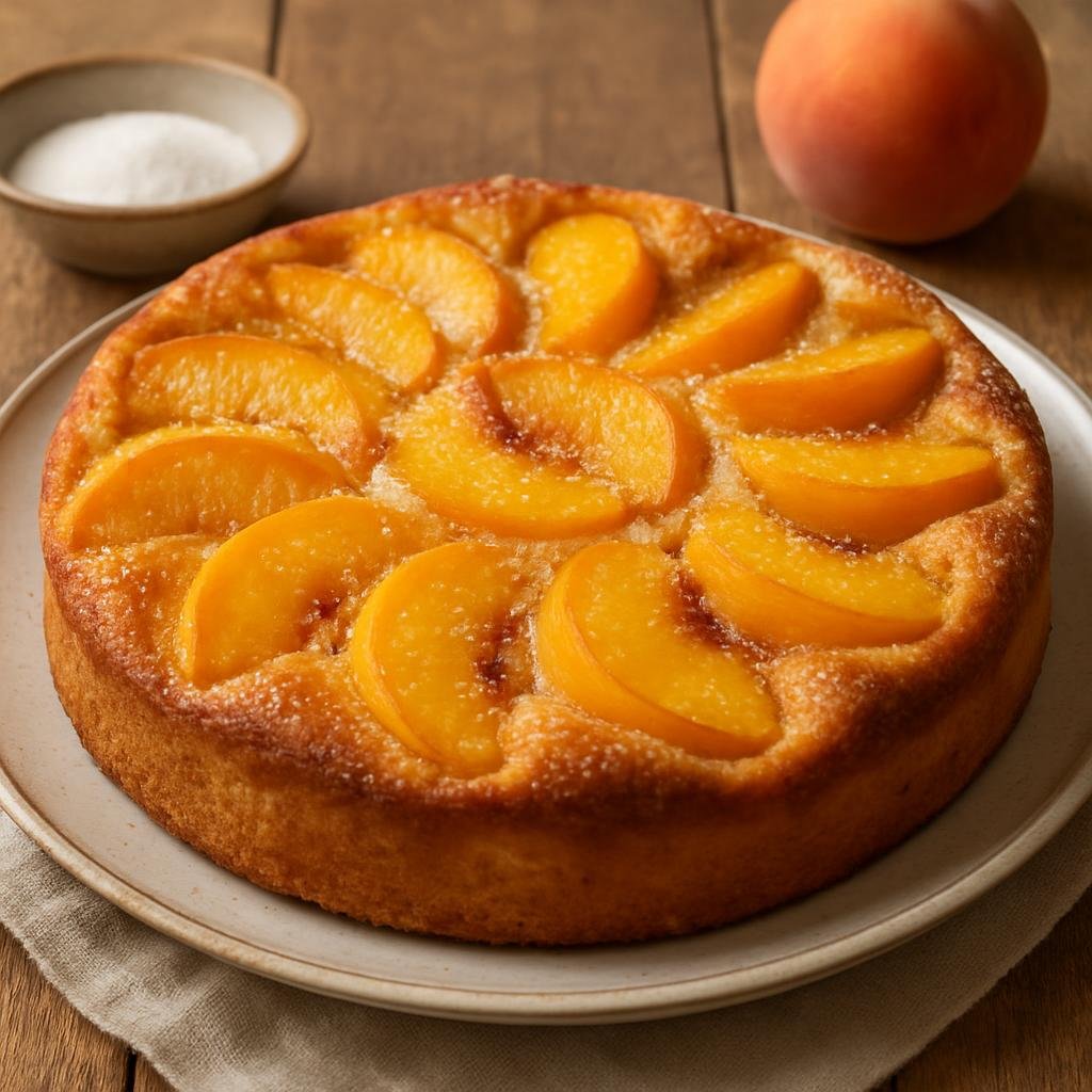 Dessert: United States – Maryland (Mid-Atlantic United States) – Maryland Peach Cake recipe