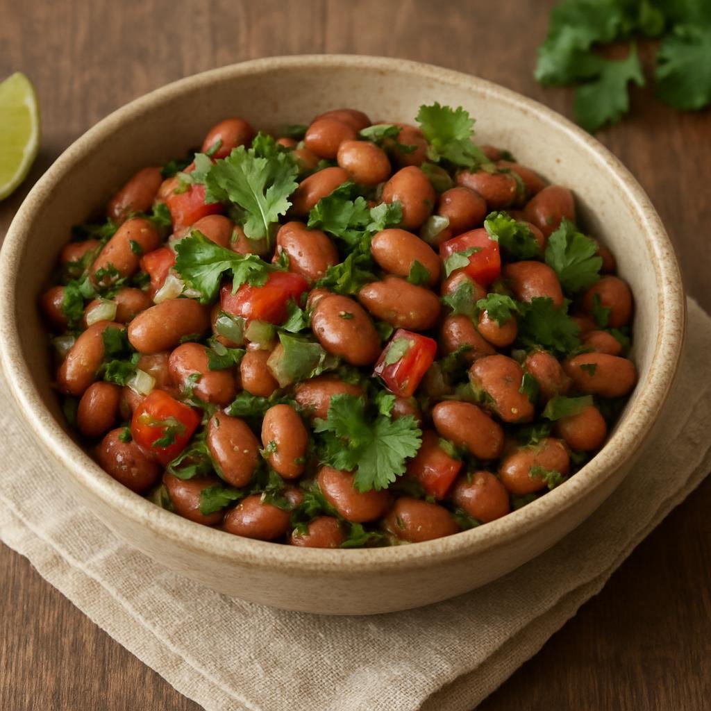 Salad: Mexico – Durango, Northern Mexico – Ensalada de Frijoles recipe