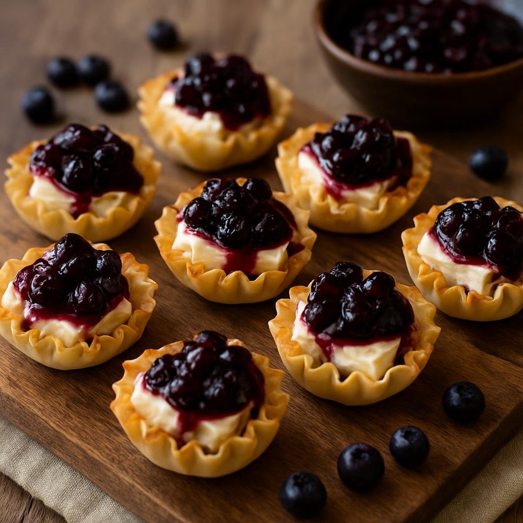 Appetizer: United States – Montana (Rocky Mountain United States) – Montana Huckleberry Brie Bites recipe