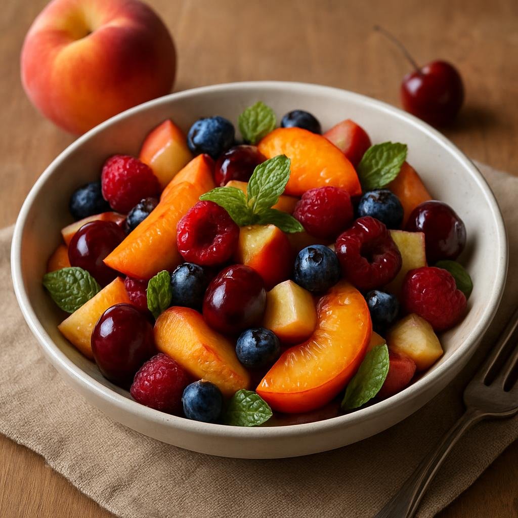 Salad: Canada – British Columbia (Pacific Canada) – Okanagan Fruit Salad recipe