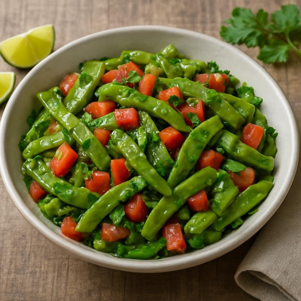 Salad: Mexico – Guerrero, Pacific Coast Mexico – Ensalada de Nopales (Nopal Salad) recipe