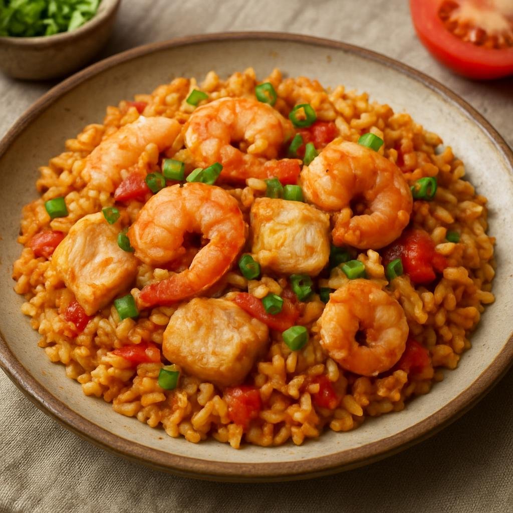 Side Dish: Mexico – Nayarit (Pacific Coast Mexico) – Arroz a la Tumbada (Seafood Rice) recipe
