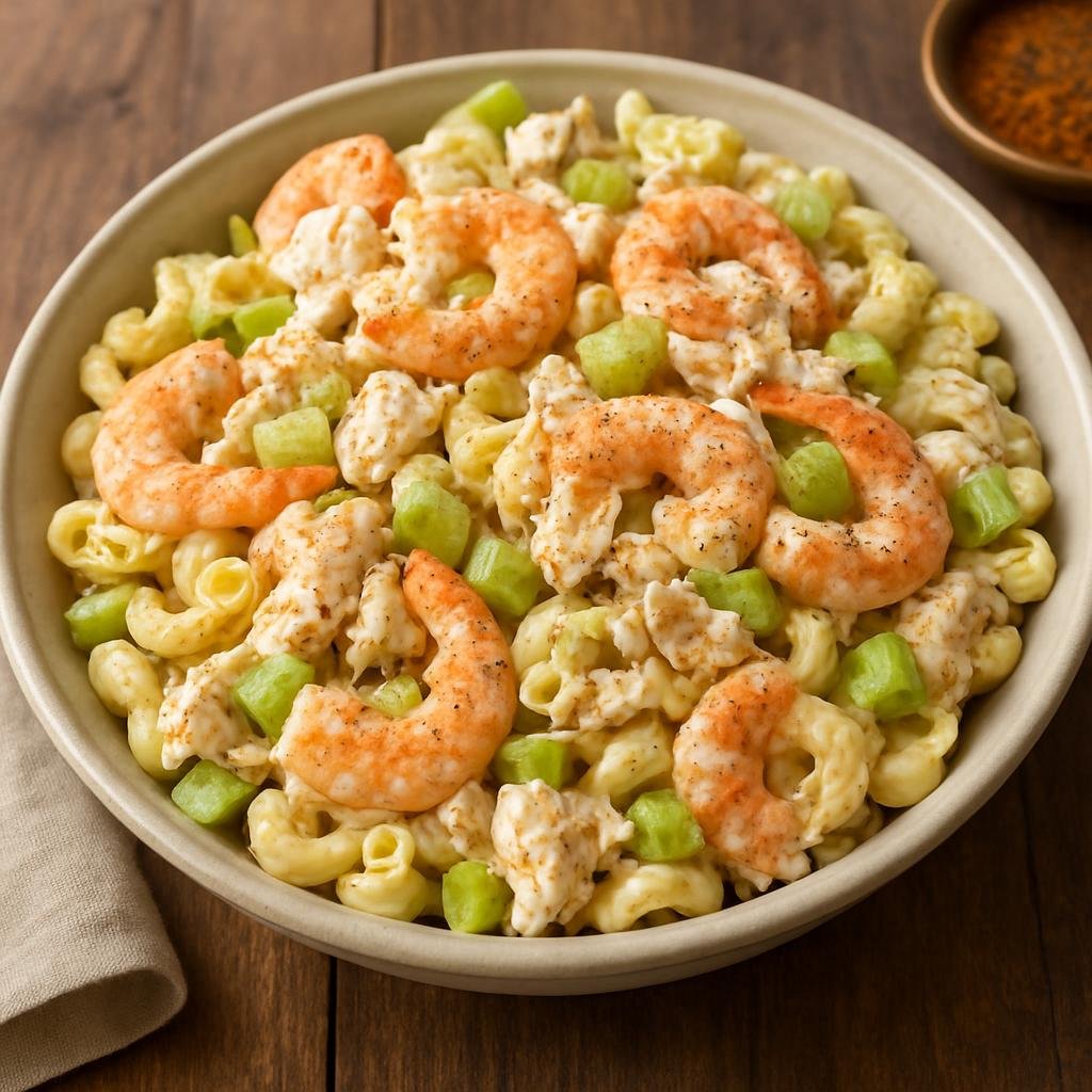 Salad: United States – Delaware (Mid-Atlantic United States) – Delaware Seafood Pasta Salad recipe