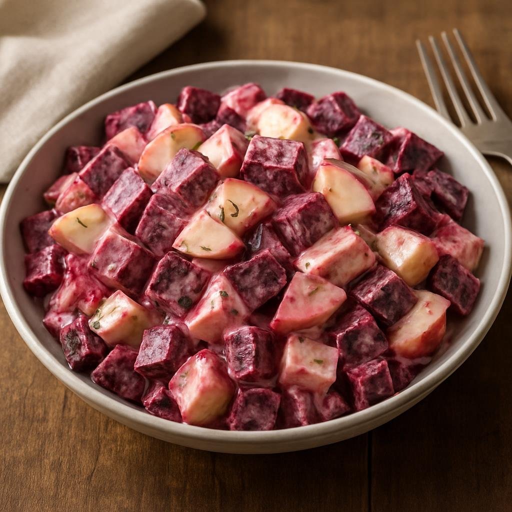 Salad: Canada – Newfoundland and Labrador – Beet and Apple Salad recipe