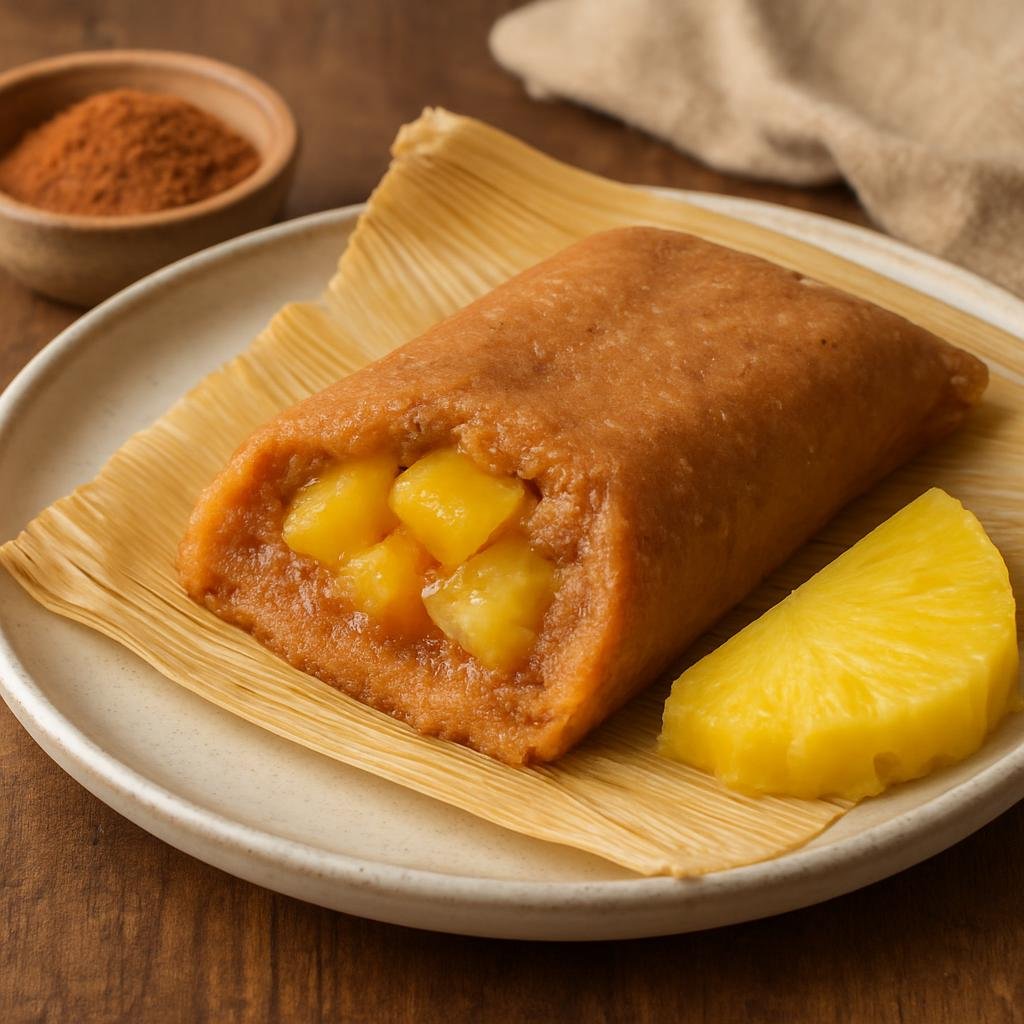 Dessert: Mexico – Nayarit, Pacific Coast Mexico – Tamal de Dulce (Sweet Tamale) recipe