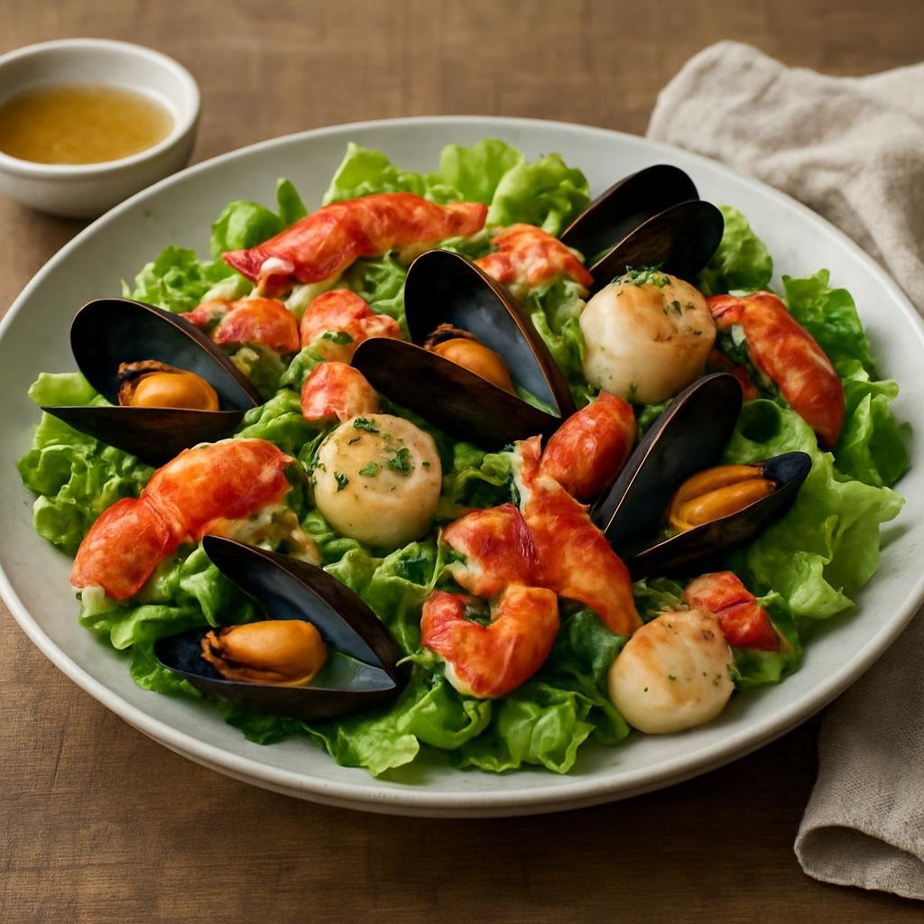 Salad: Canada – Prince Edward Island, Atlantic Canada – Maritime Seafood Salad recipe