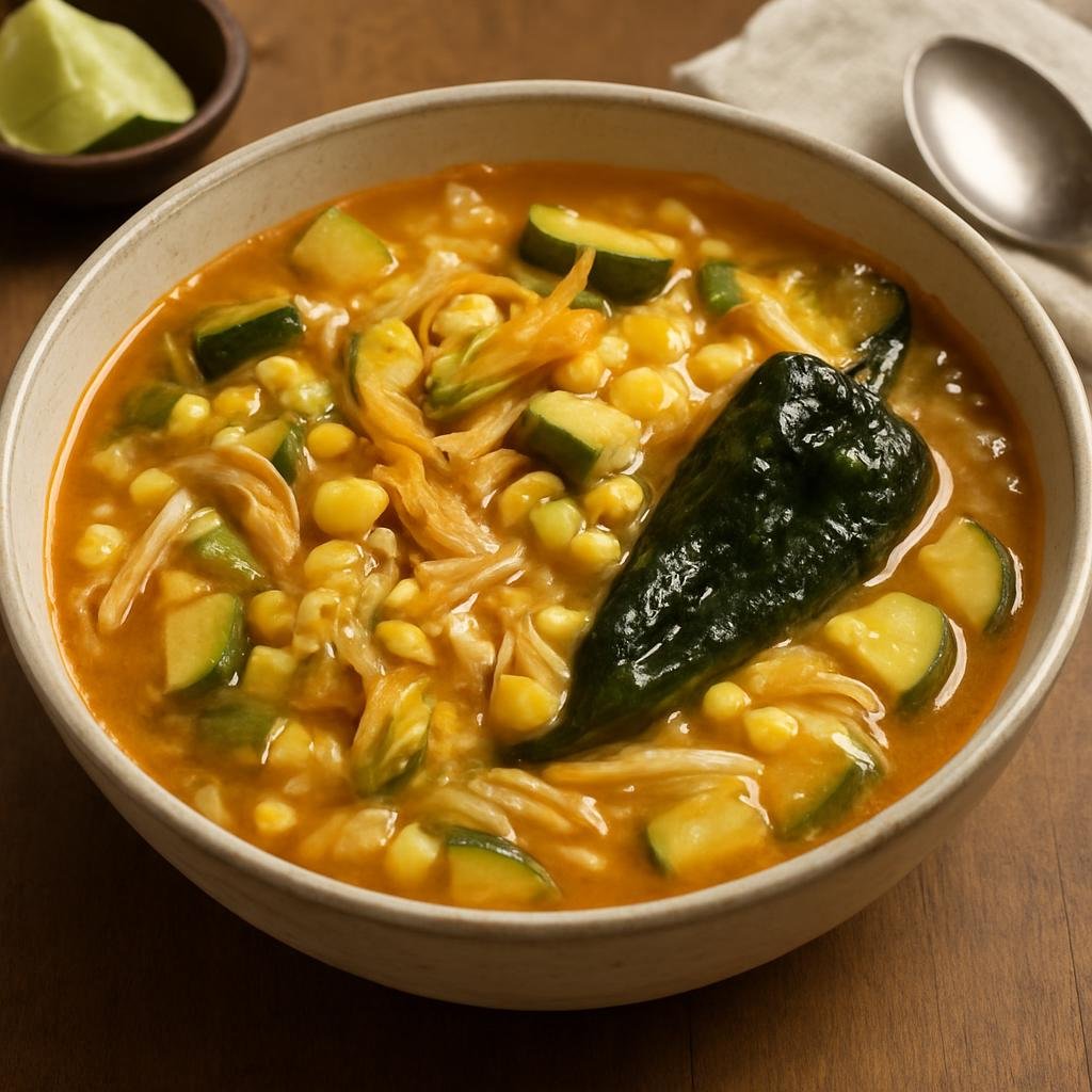 Entree: Mexico – Queretaro, Bajio Mexico – Sopa de Milpa recipe