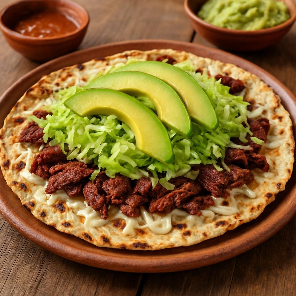 Entree: Mexico – Oaxaca – Tlayudas (Oaxacan Flatbreads) recipe