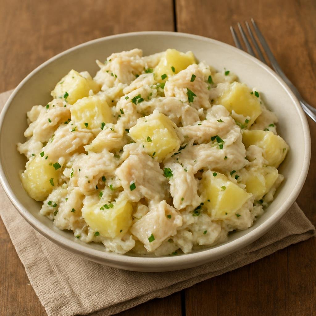 Salad: Canada – Newfoundland and Labrador – Salt Cod and Potato Salad recipe