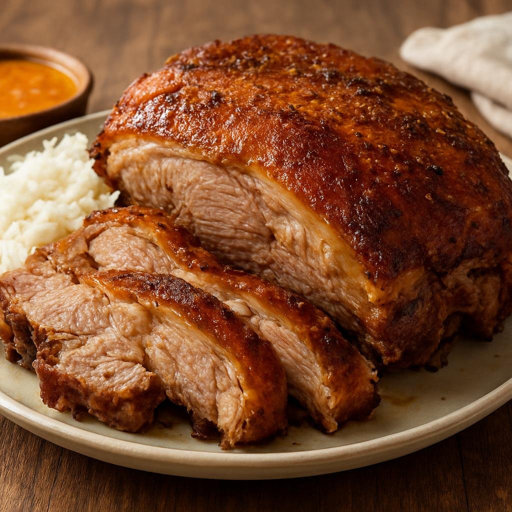 Entree: United States – Puerto Rico (Puerto Rican Cuisine) – Pernil recipe