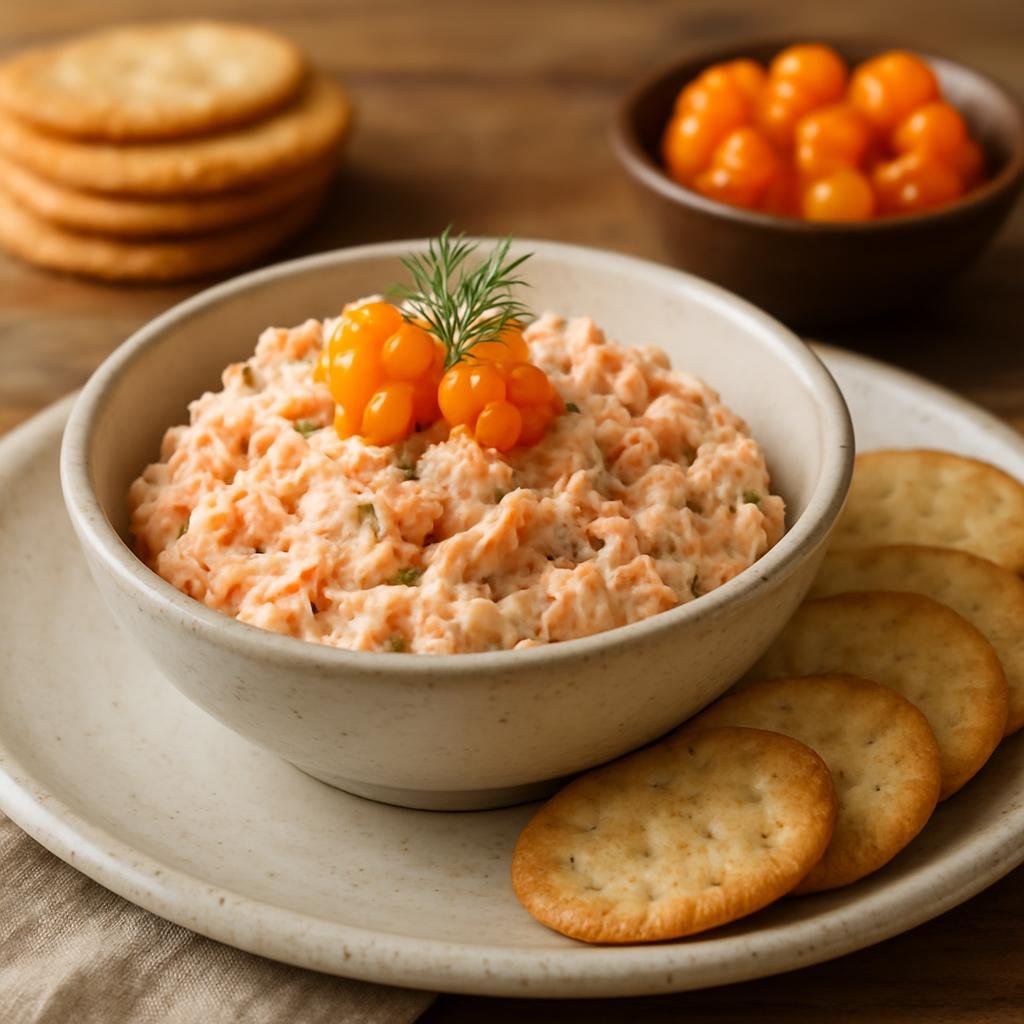 Appetizer: United States – Alaska – Smoked Salmon Spread recipe