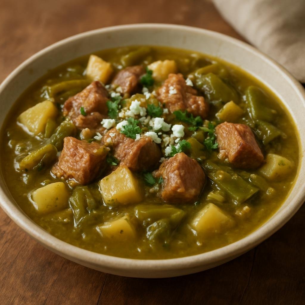 Entree: United States – New Mexico – Green Chile Stew recipe