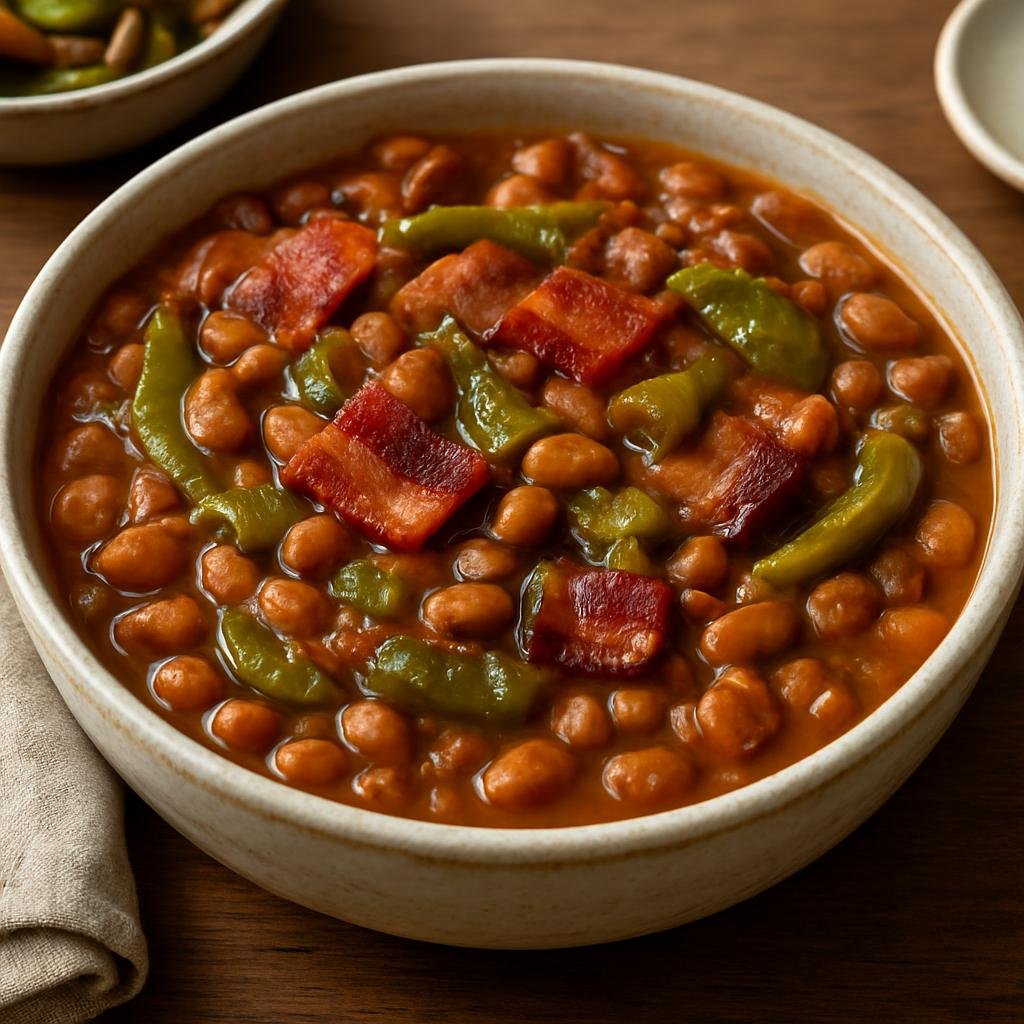 Side Dish: United States – Arizona – Pinto Beans with Bacon recipe
