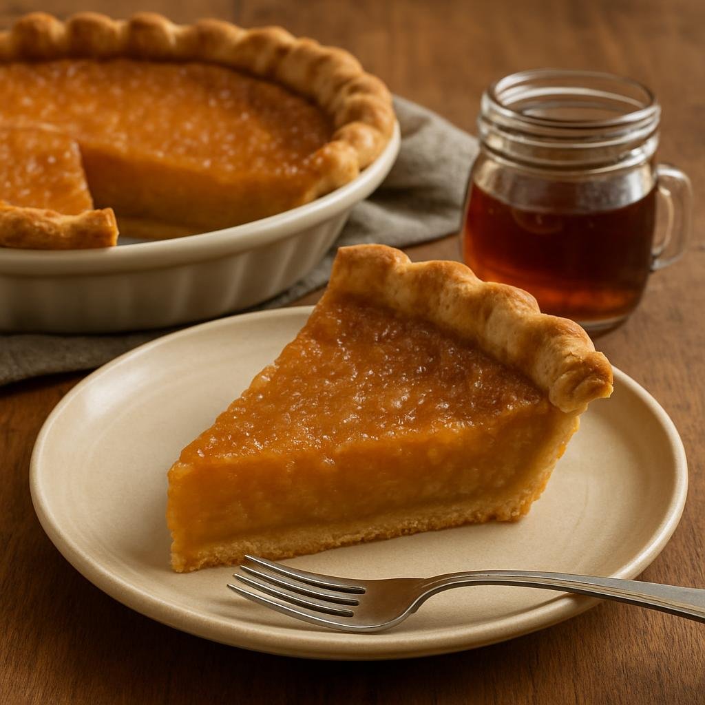 Dessert: Canada – Central Canada (Ontario) – Maple Syrup Pie recipe