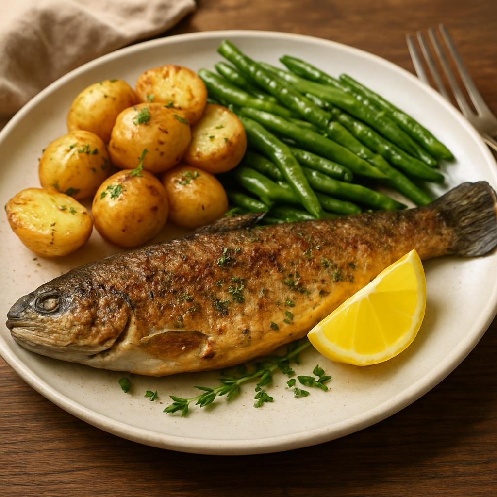 Entree: United States – West Virginia (Appalachian United States) – West Virginia Trout recipe
