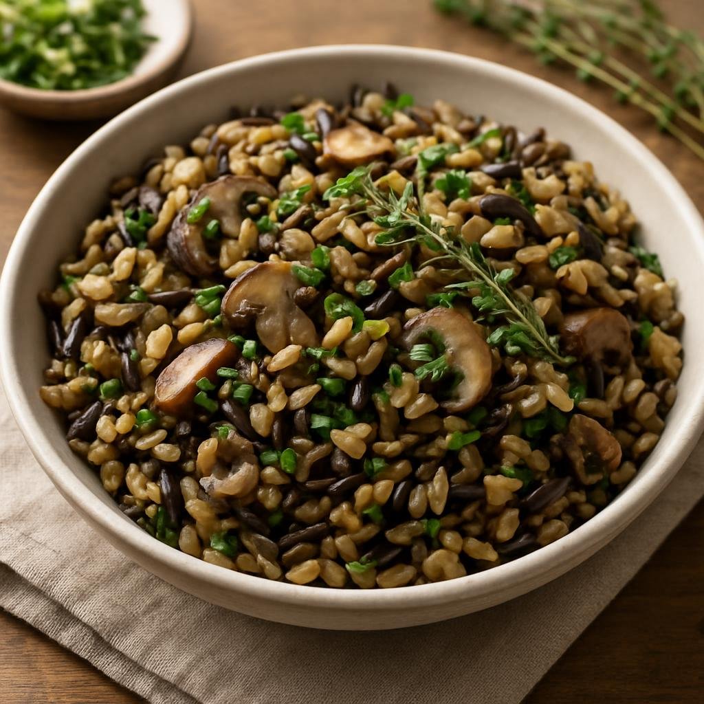 Side Dish: Canada – Alberta, Canadian Prairies – Prairie Wild Rice Pilaf recipe