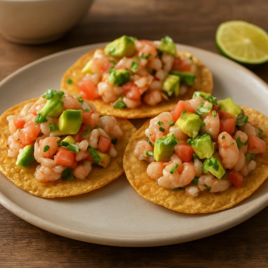 Appetizer: Mexico – Jalisco (Western Mexico) – Tostadas de Ceviche recipe