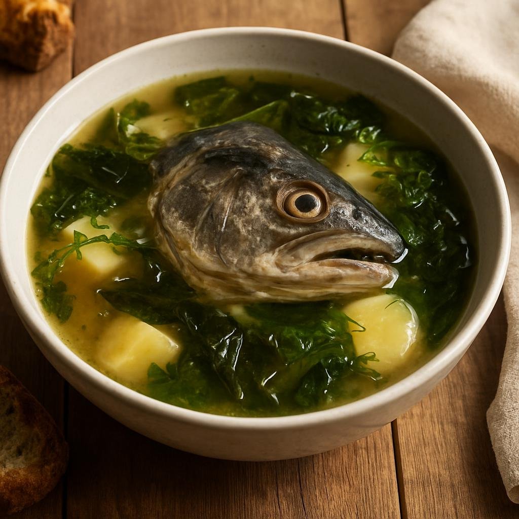 Entree: Canada – Northern Canada (Nunavut) – Fish Head Soup recipe