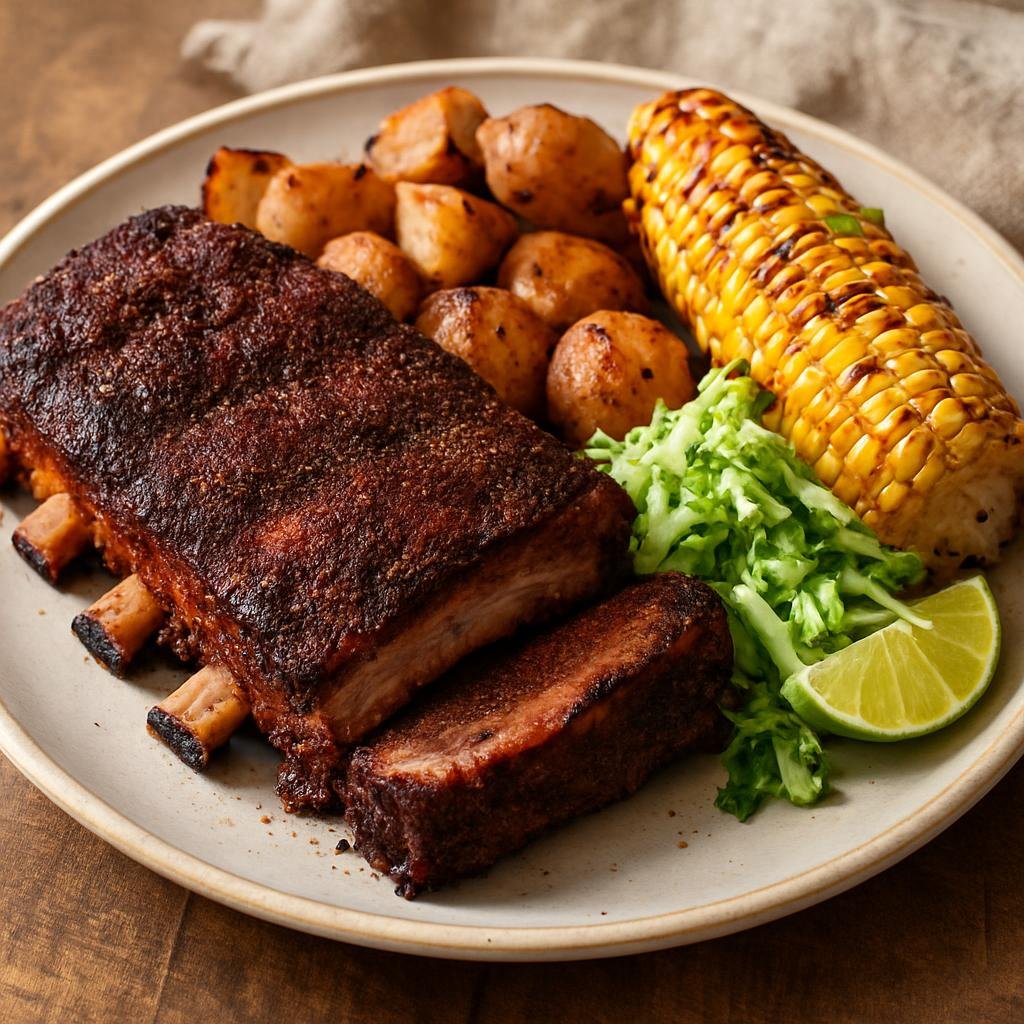 Entree: United States – Nevada / Southwestern United States – Nevada Sagebrush BBQ Ribs recipe