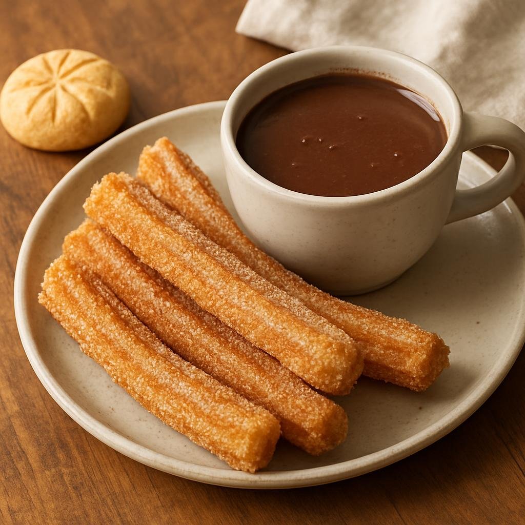 Dessert: Mexico – Mexico City – Churros con Chocolate recipe