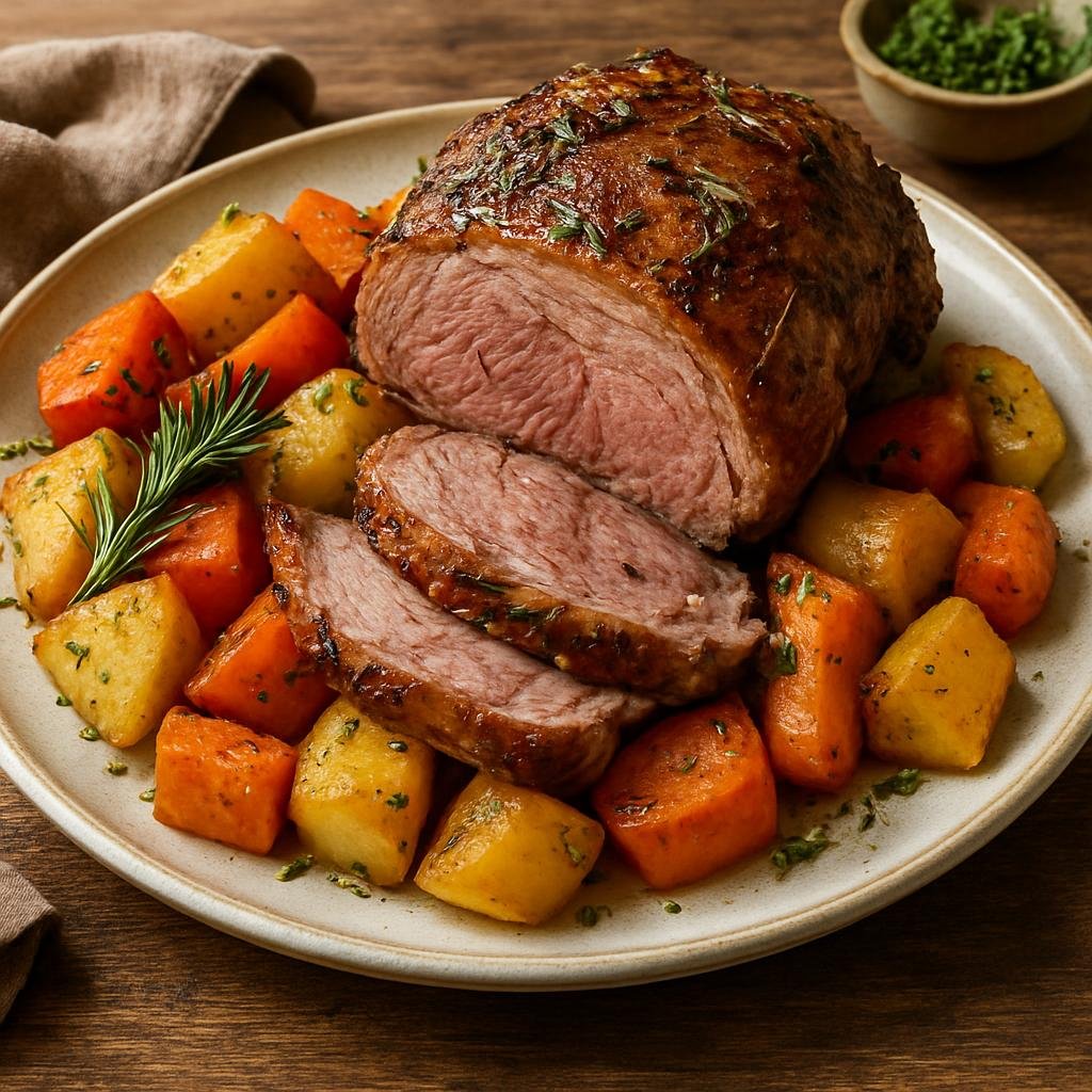 Entree: Canada – Canadian Prairies (Alberta) – Alberta Lamb Roast recipe