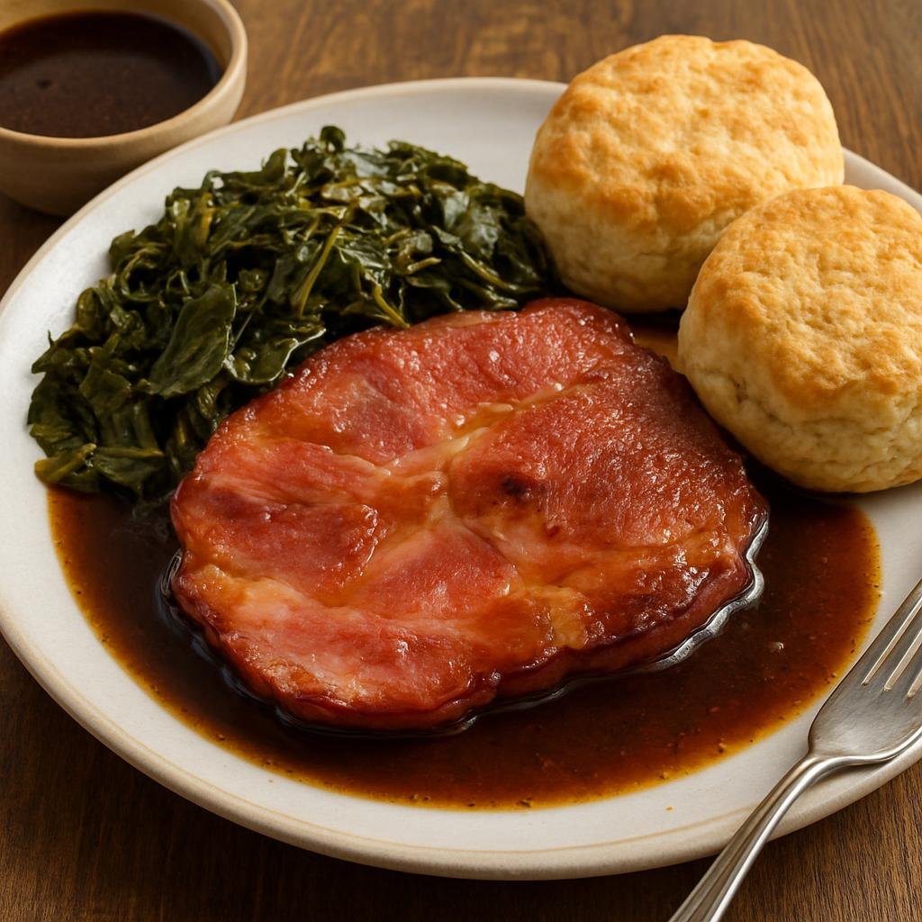 Entree: United States – Tennessee – Country Ham with Red-eye Gravy recipe