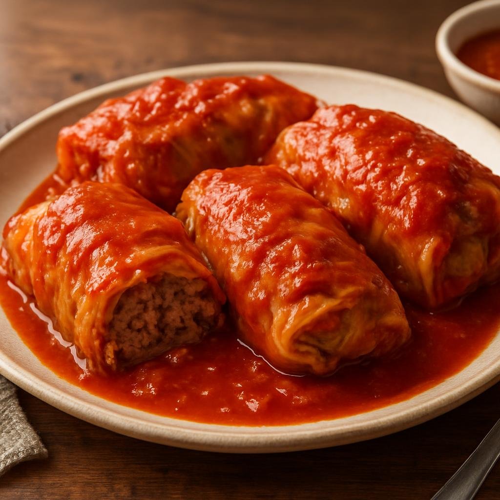 Side Dish: Canada – Canadian Prairies (Alberta) – Ukrainian-Style Cabbage Rolls recipe