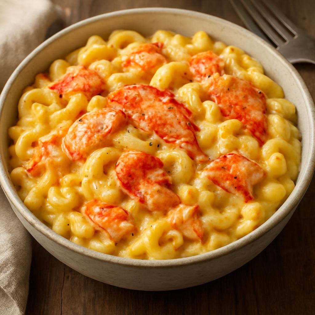 Entree: United States – New Hampshire (New England) – Lobster Mac and Cheese recipe