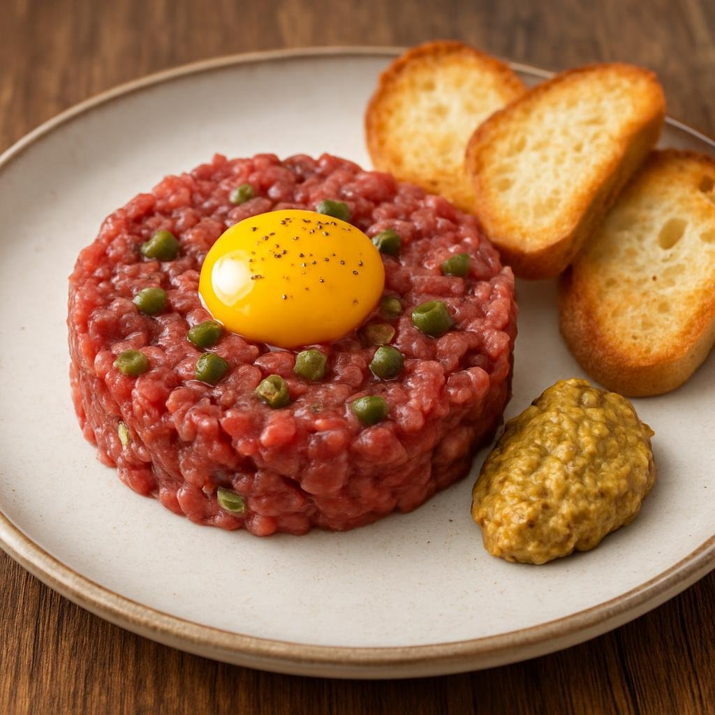 Appetizer: Canada – Alberta (Canadian Prairies) – Alberta Beef Tartare recipe