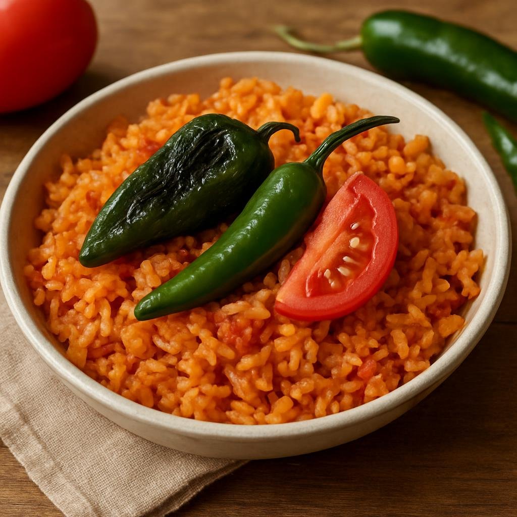 Side Dish: Mexico – Hidalgo, Central Mexico – Arroz Rojo recipe