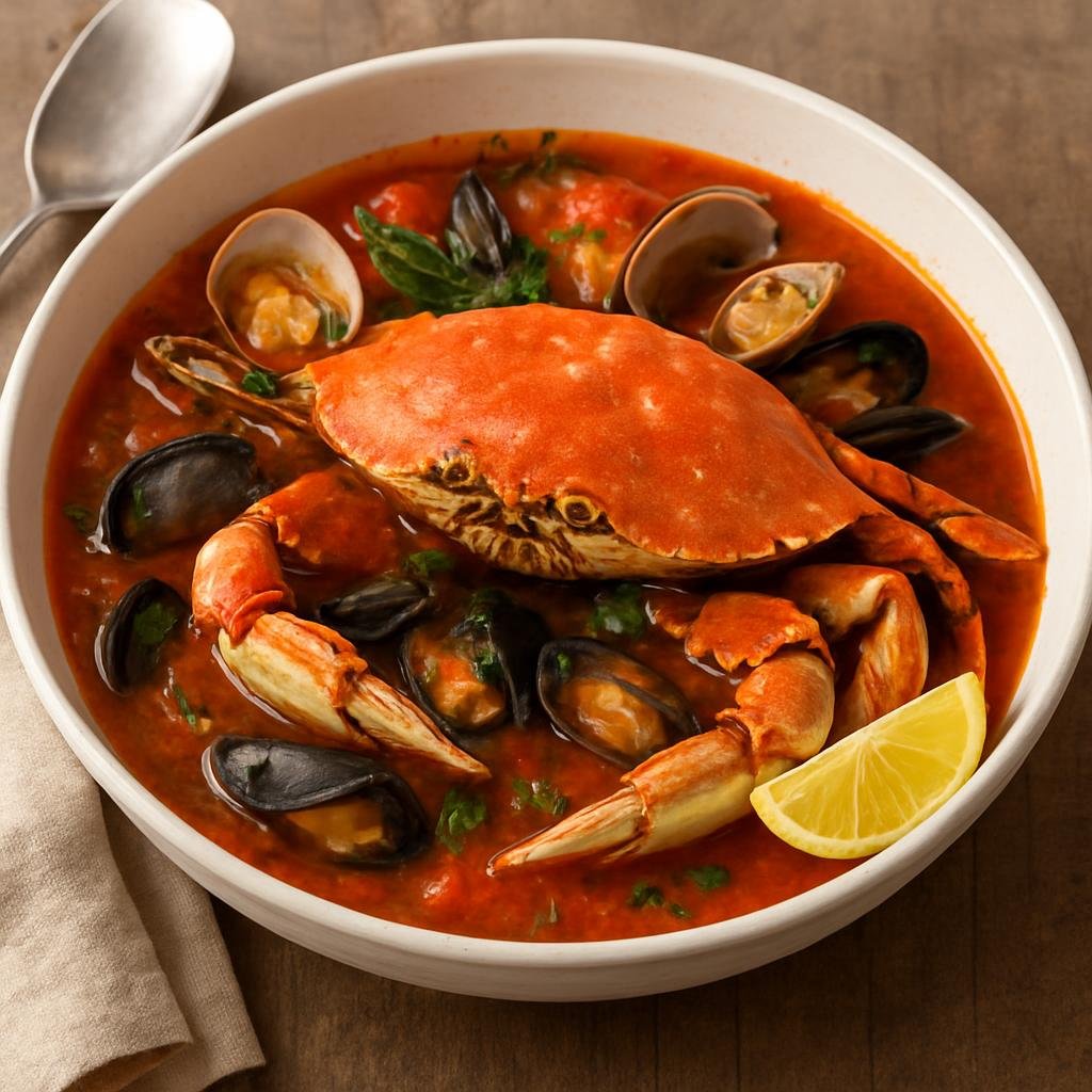 Entree: United States – Washington — Pacific Northwest – Pacific Northwest Cioppino recipe